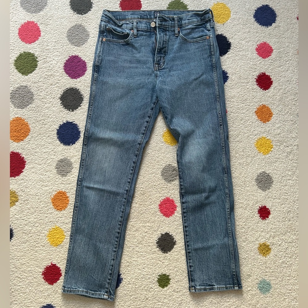 Gap slim-straight jeans